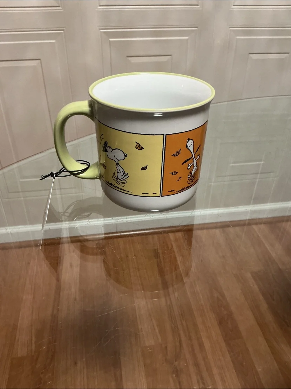 Brand New Peanuts Snoopy I'm Hooked On Autumn!21oz Mug By Gibson